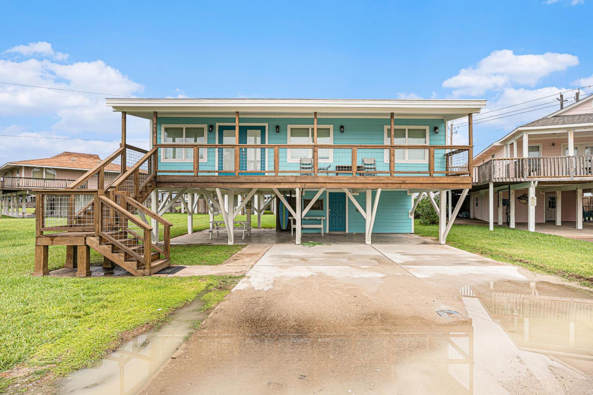 Seaside Cottage Галвестон Екстер'єр фото